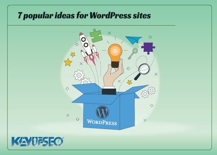The most popular ideas for WordPress site