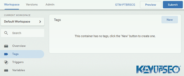 Create the first tag in Google Tag Manager
