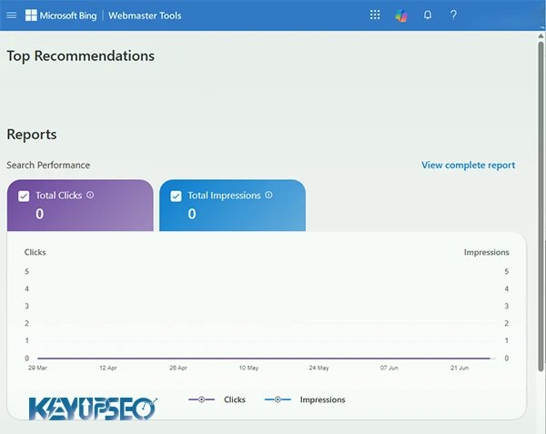 Bing Webmaster Tools